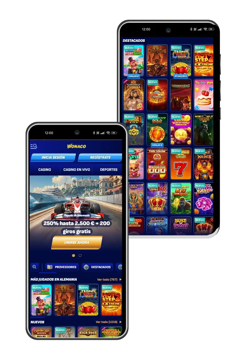 wonaco casino movil